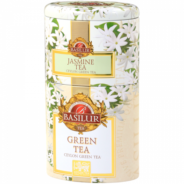 Basilur "FRUIT & FLOWER" 2 LAYER - JASMINE GREEN TEA